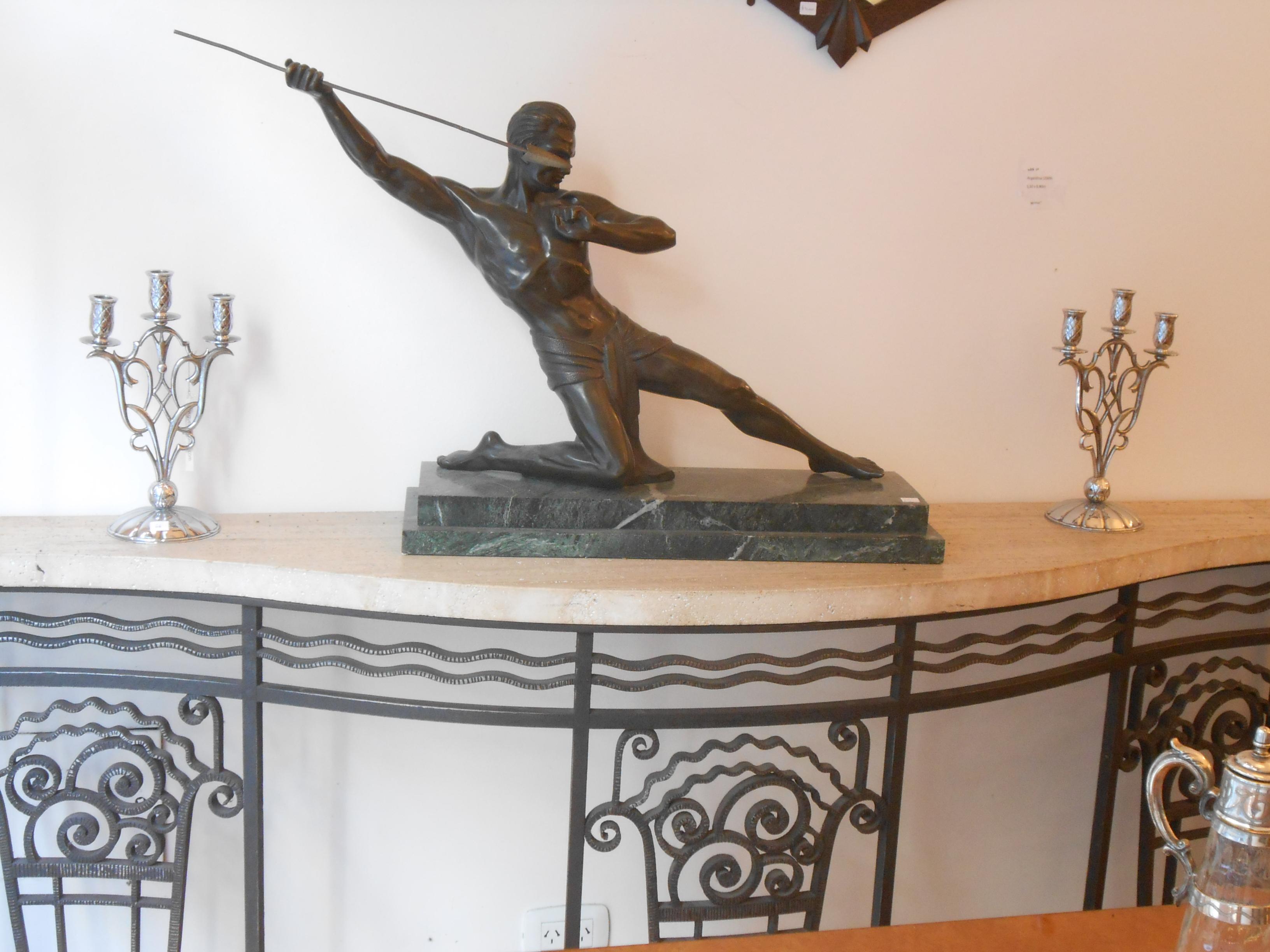 Konsole, Frankreich, 1937, Art Deco , zugeschrieben Montagnac Pierre Paul (Art déco) im Angebot
