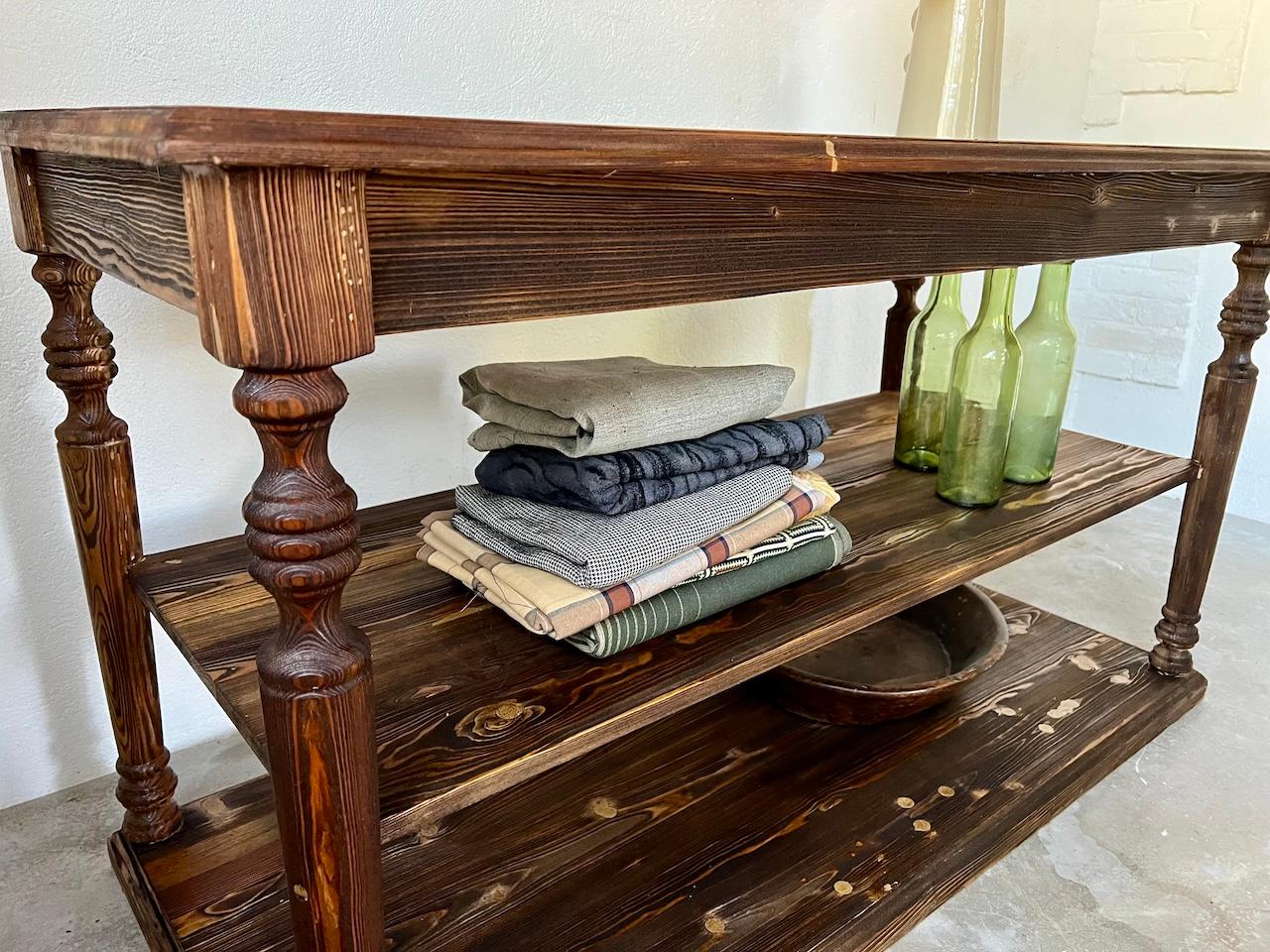 Console, french drapery table from the 50's 3