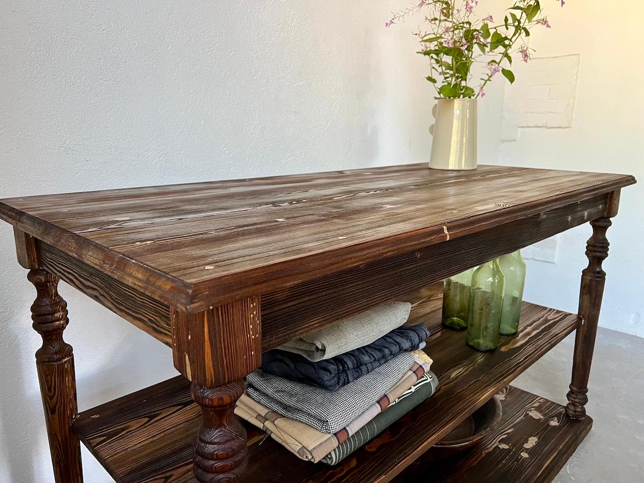 Console, french drapery table from the 50's 6