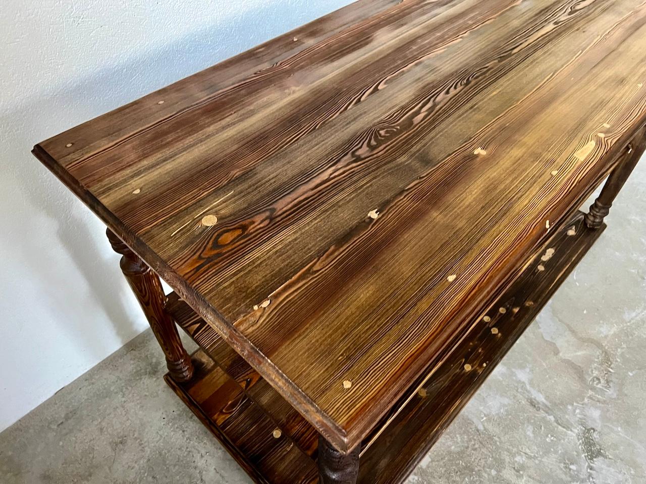 Console, french drapery table from the 50's 7