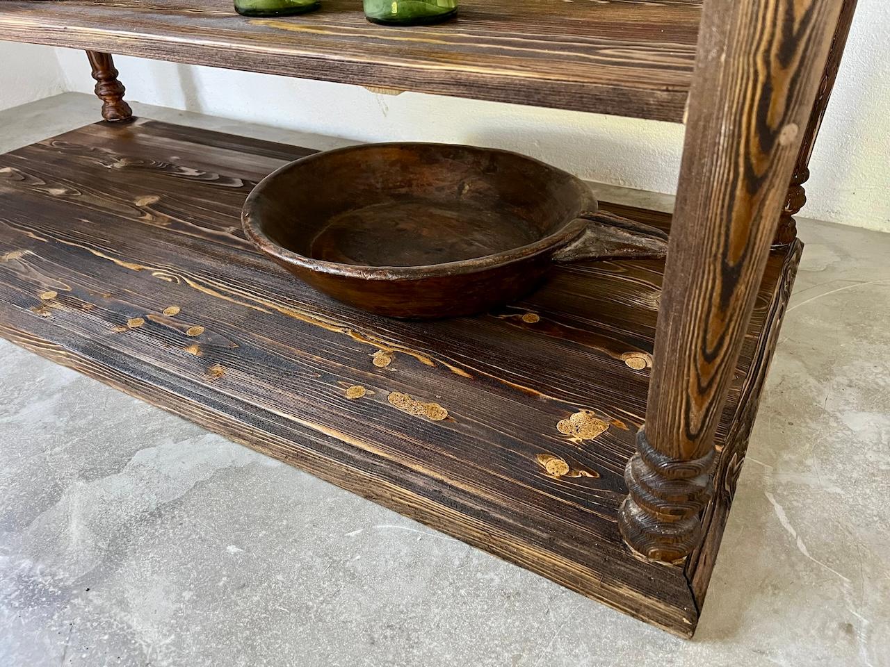 Console, french drapery table from the 50's 10