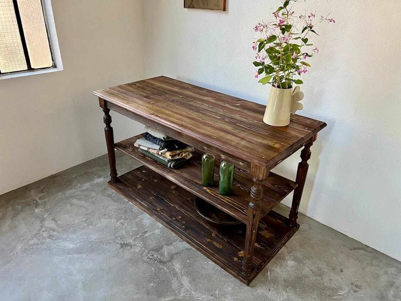 Console, french drapery table from the 50's 13