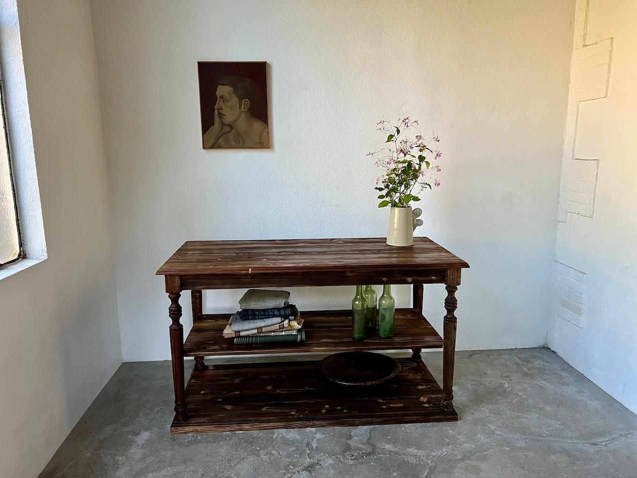 French Console, french drapery table from the 50's