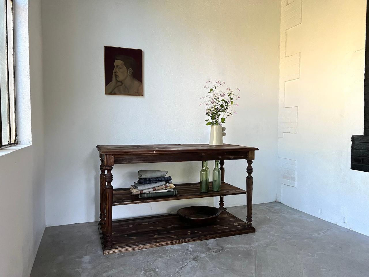 Console, french drapery table from the 50's 1