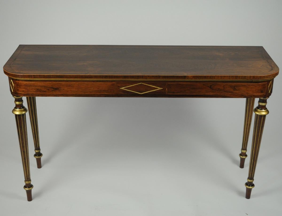 Consola / Recibidor / Mesa auxiliar a la manera de Henry Holland Regencia en venta