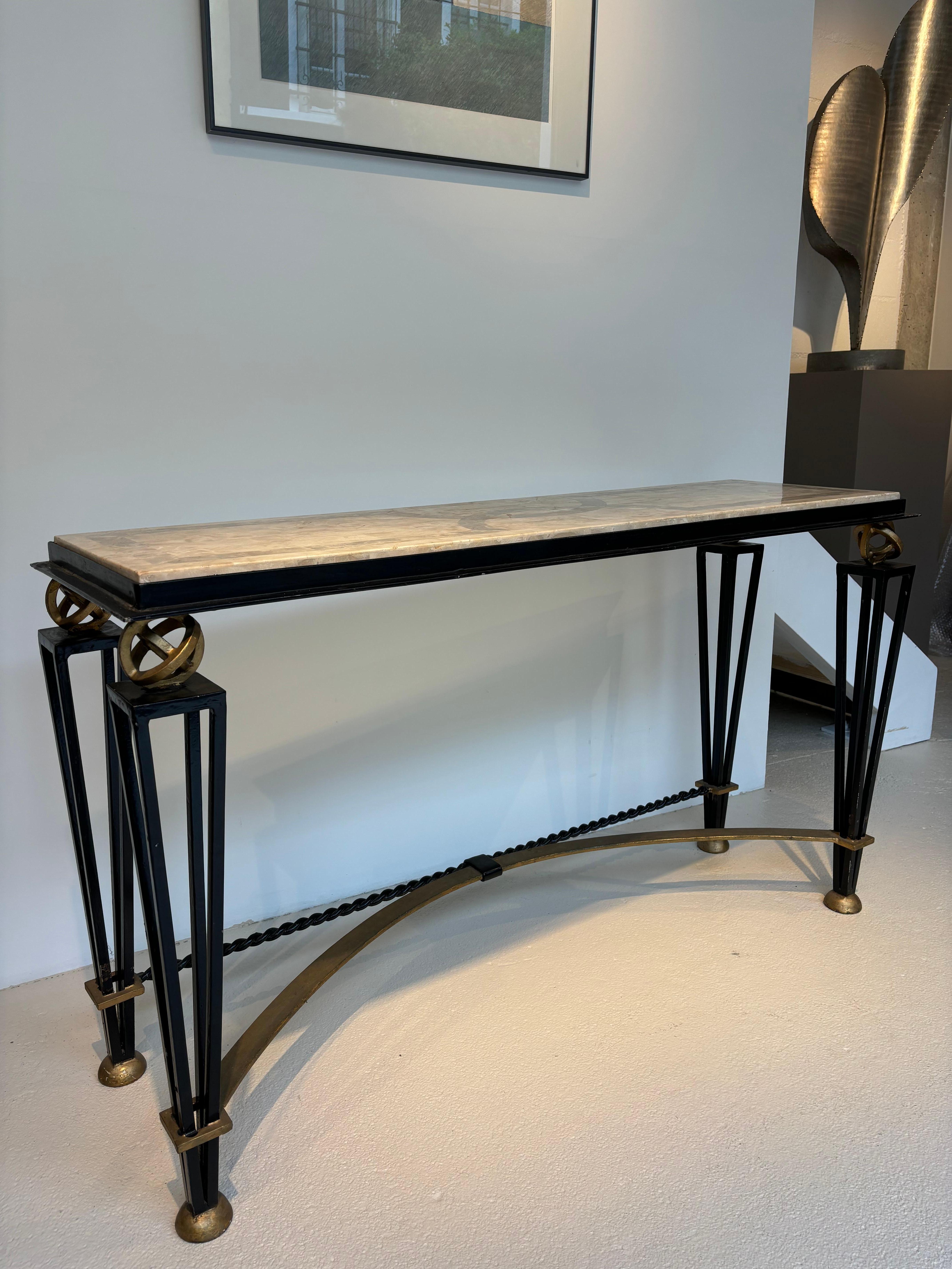 Console in the manner of 1940s For Sale 11