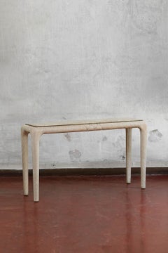 Console in twisted wicker rattan, Arredamenti Smania