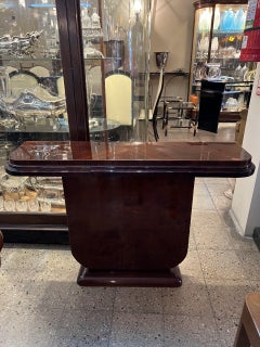 Console in Wood, France, 1920, Art Deco