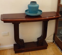 Console en bois, France, 1930, Style : Art Déco