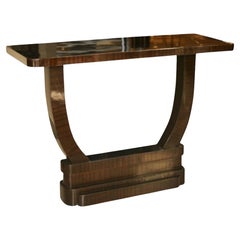 Vintage Console in Wood, French 1930, Style, Art Deco