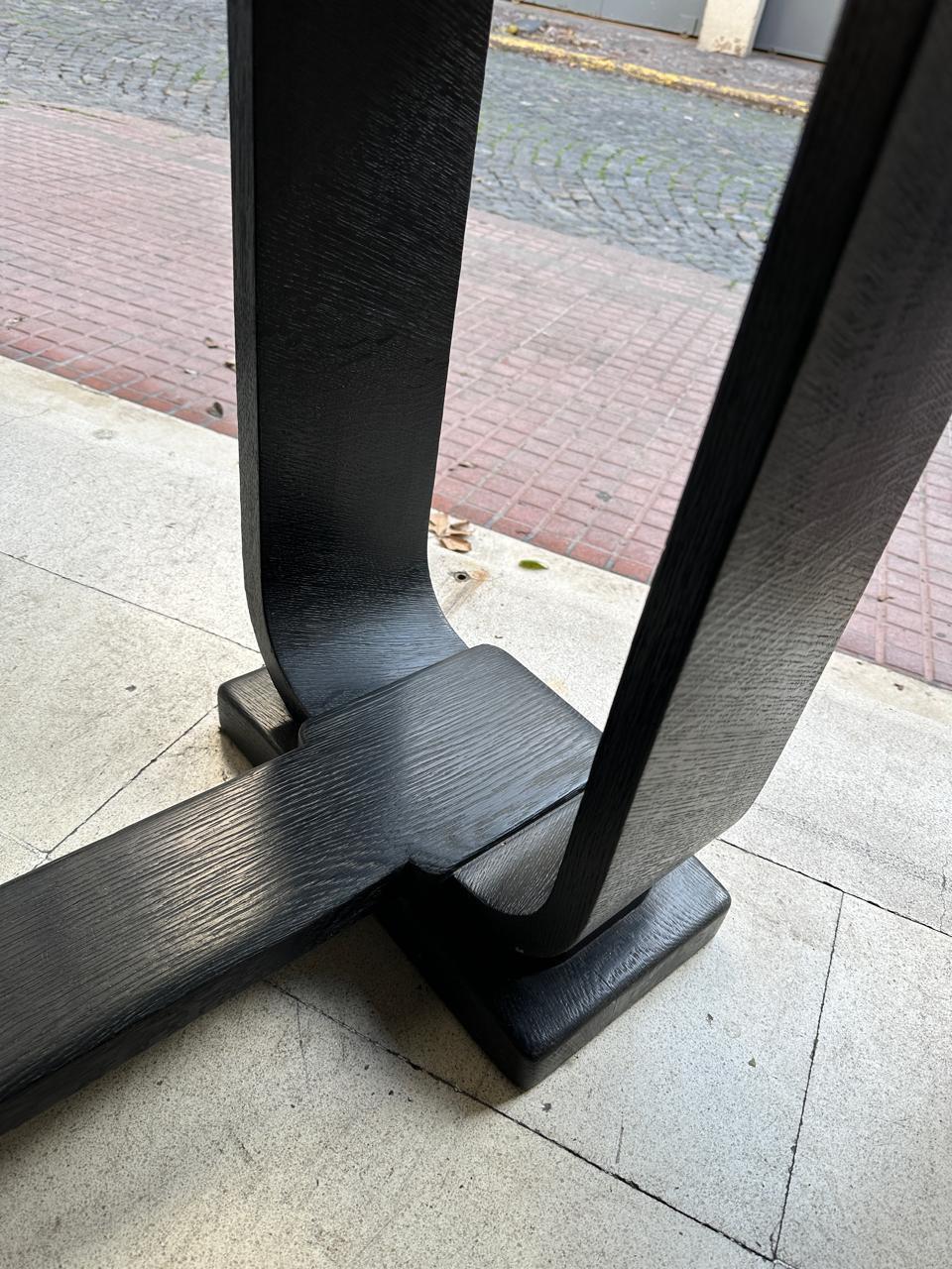 Console in Wood , Style: Art Deco , 1940 For Sale 6