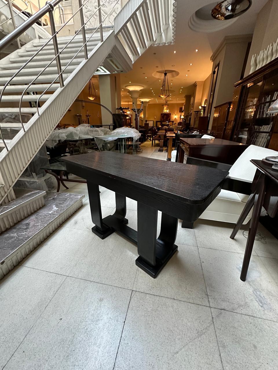 Console in Wood , Style: Art Deco , 1940 For Sale 10