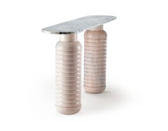 Console Jean in Estremoz Rose Marble