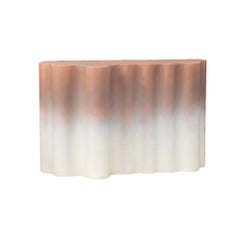 Organische Form, Gradient Light Peach Konsole Einzigartig von MANUFACTURE XXI