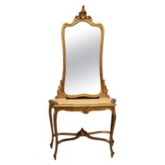 Louis XV Pier Mirrors and Console Mirrors