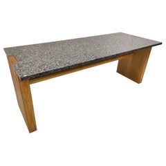 Console Model 'Valmarana' by Carlo Scarpa for Simon, Ash and Granite, Italy 1972