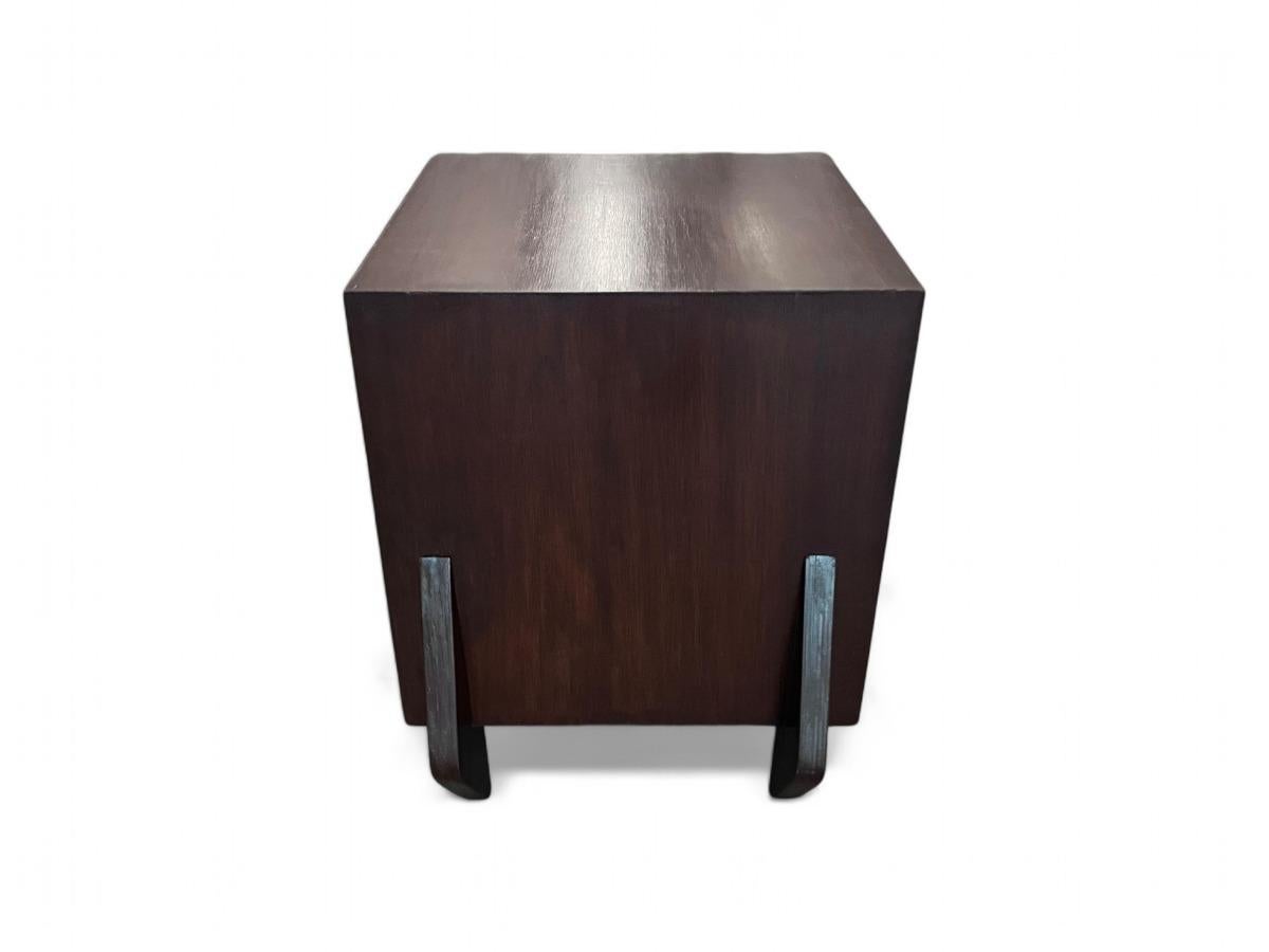 Brésilien Console / table de chevet en Wood att. Jose Zanine Caldas, c. 1950s en vente