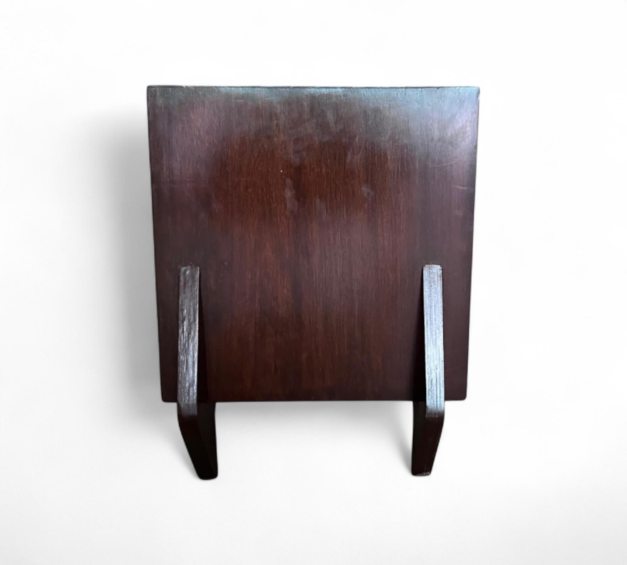 20ième siècle Console / table de chevet en Wood att. Jose Zanine Caldas, c. 1950s en vente