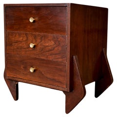 Console/Night Stand in Wood att. Jose Zanine Caldas, c. 1950s