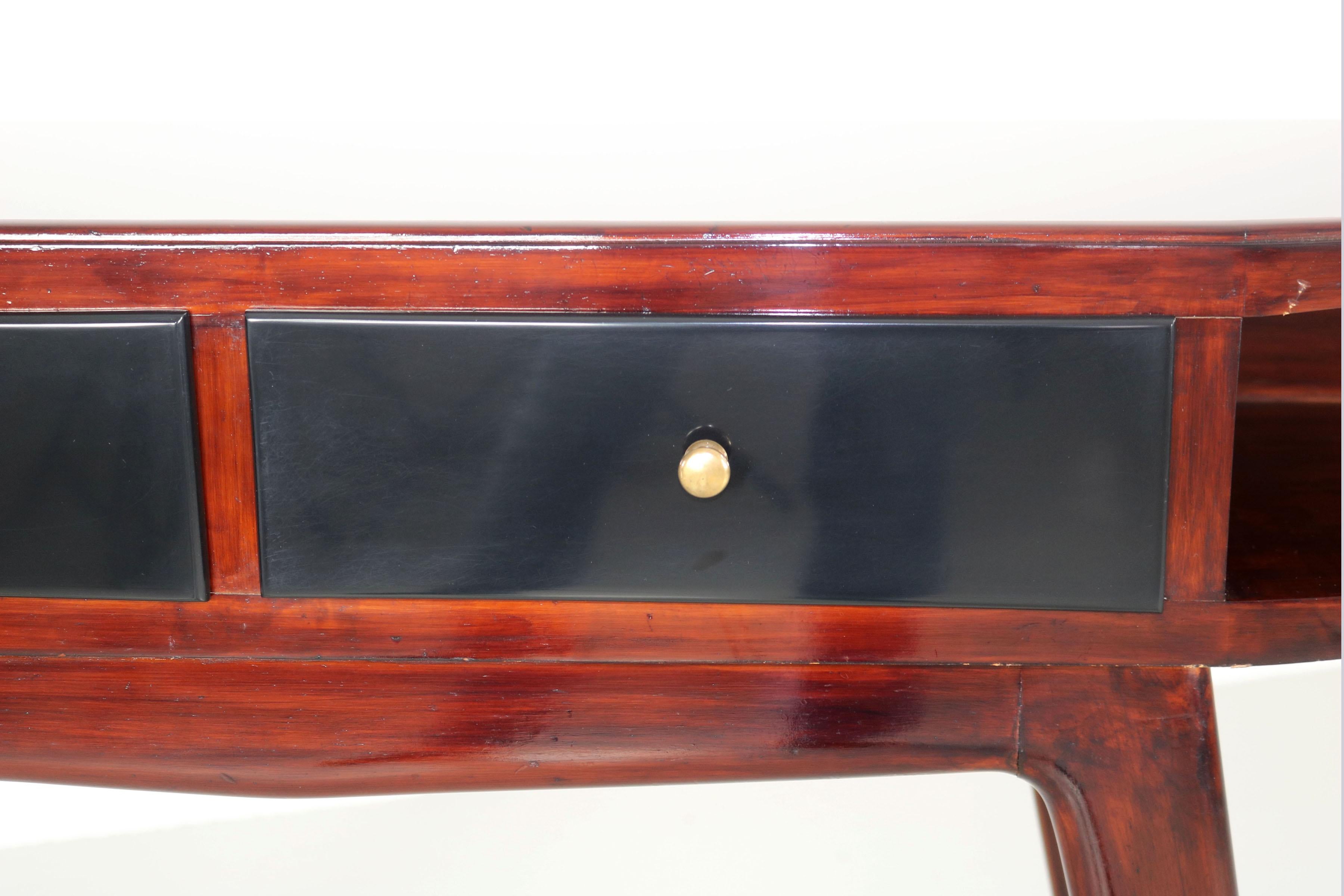 Console of Palisander Wood from the Italian, 1950s 6