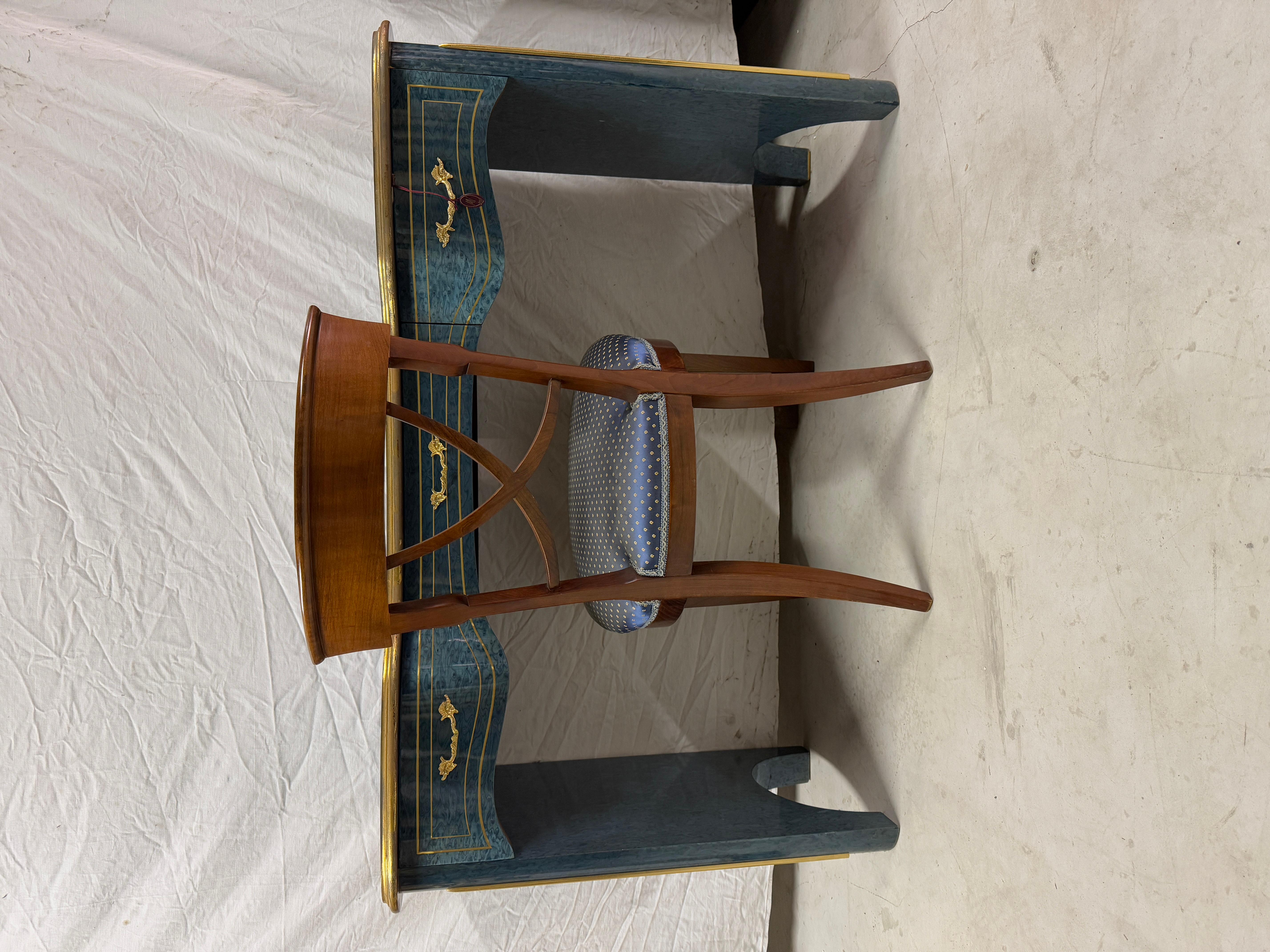 Autre Console, bureau  avec chaise dans le style italien classique des années 90 en vente