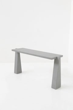 Console Serena Stone Table Design Angelo Mangiarotti