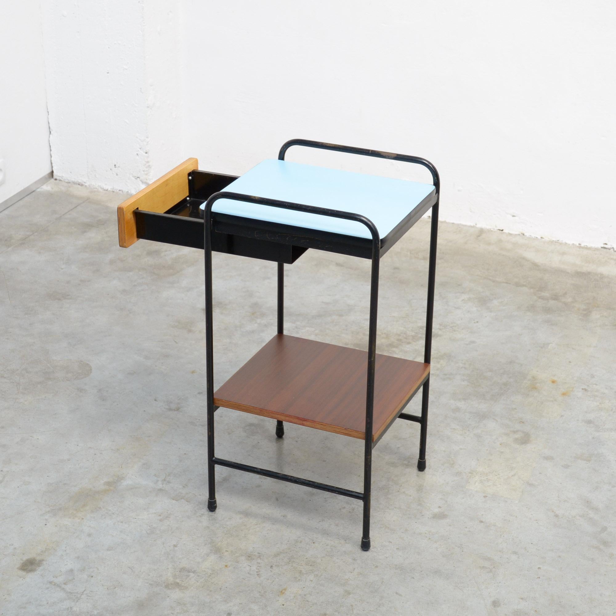 Formica Console Side Tables Attributed to Willy Van Der Meeren