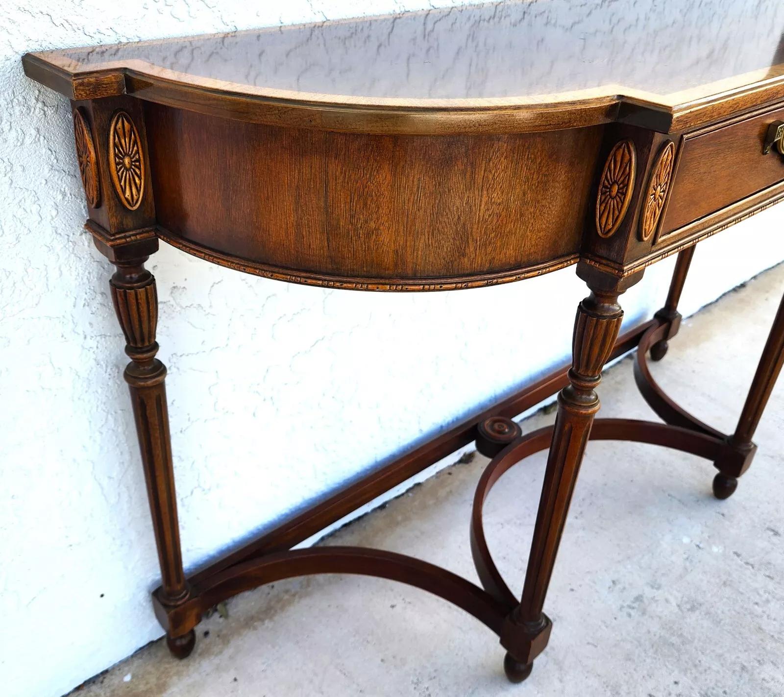 Console Sofa Server Table American Masterpiece Collection by Hickory White 1