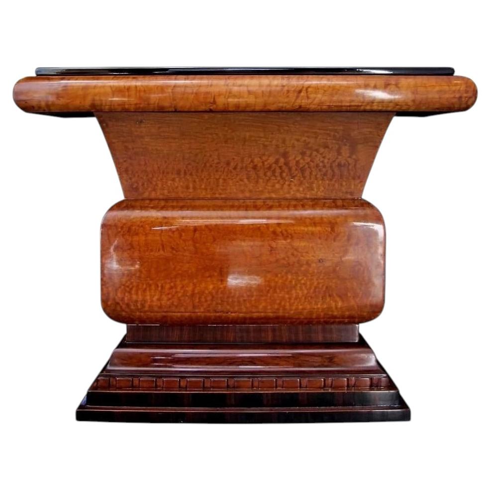 Console Style Art Deco 1930 French in Wood For Sale