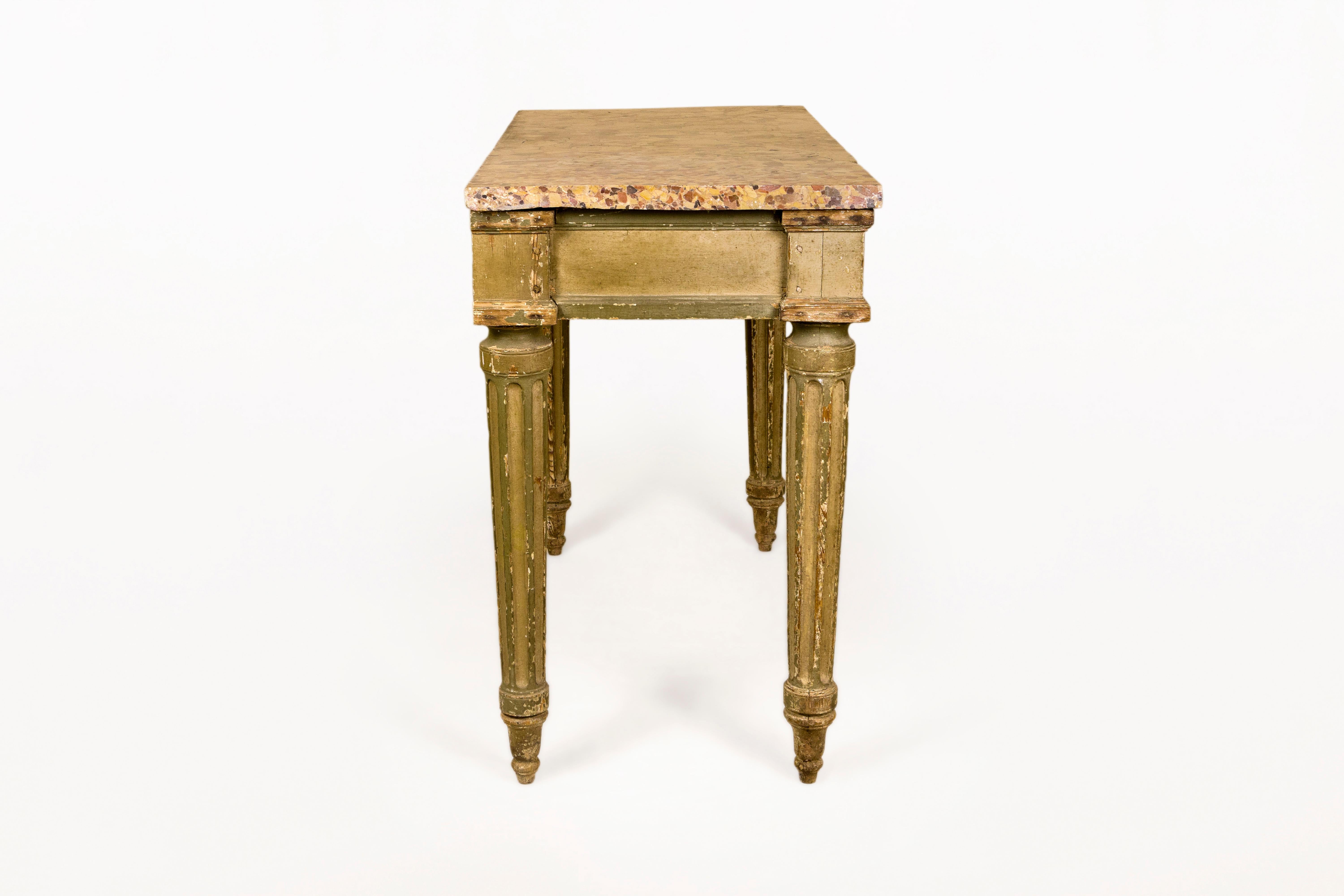 Louis XVI Console Table, 18th Century, France For Sale