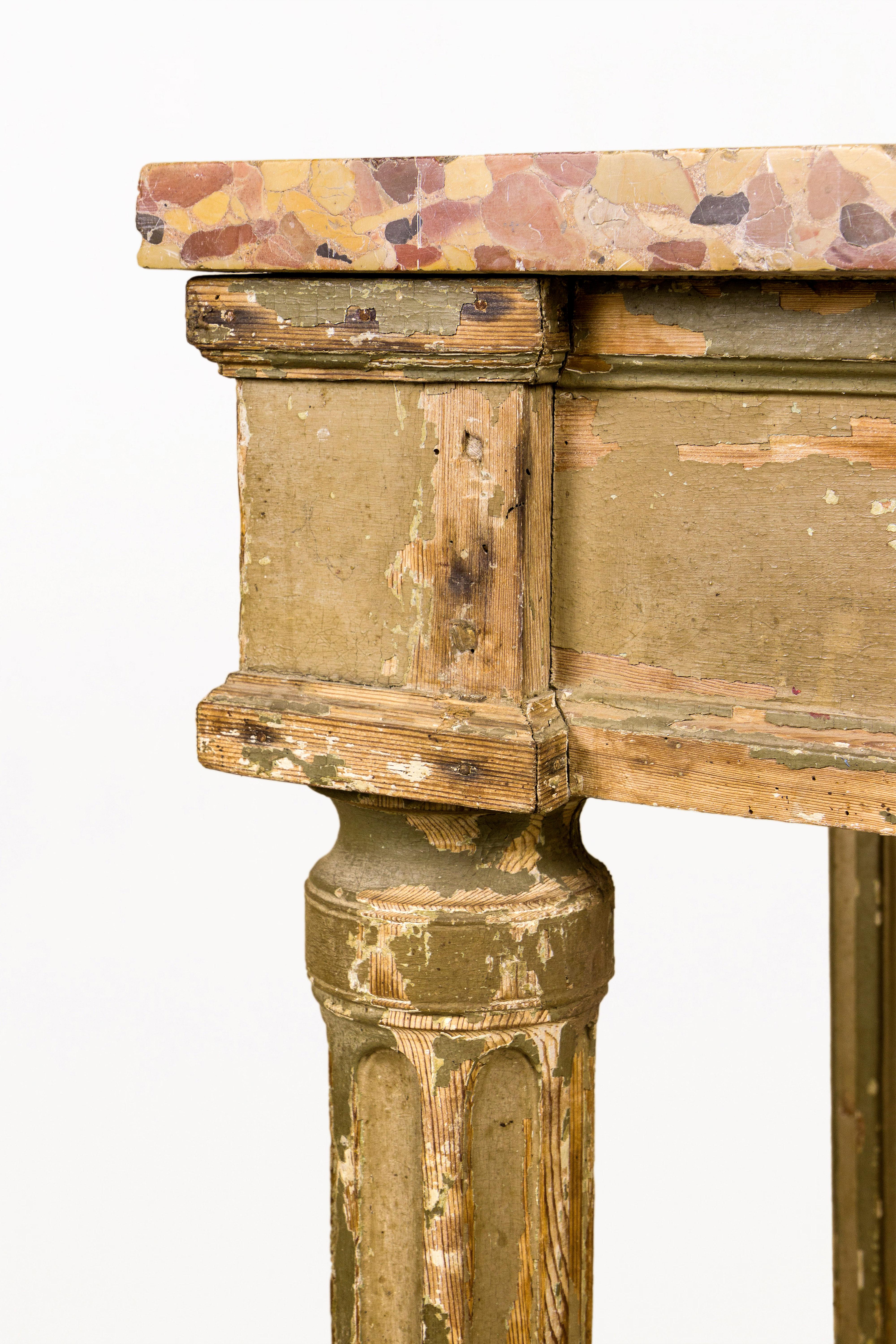 Table console, 18ème siècle, France Bon état - En vente à Girona, Spain