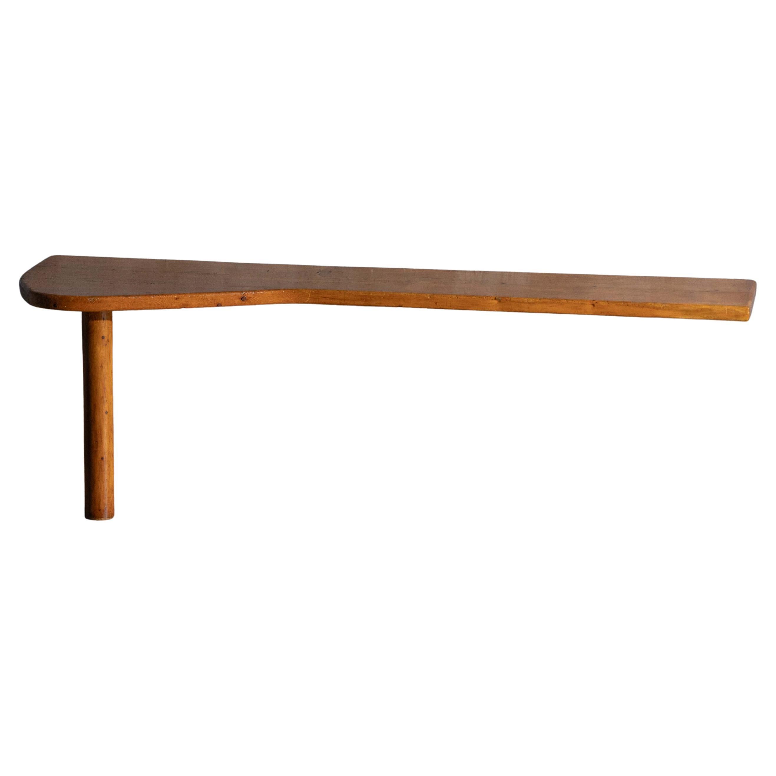 Console Table by Charlotte Perriand, France, 1950s For Sale