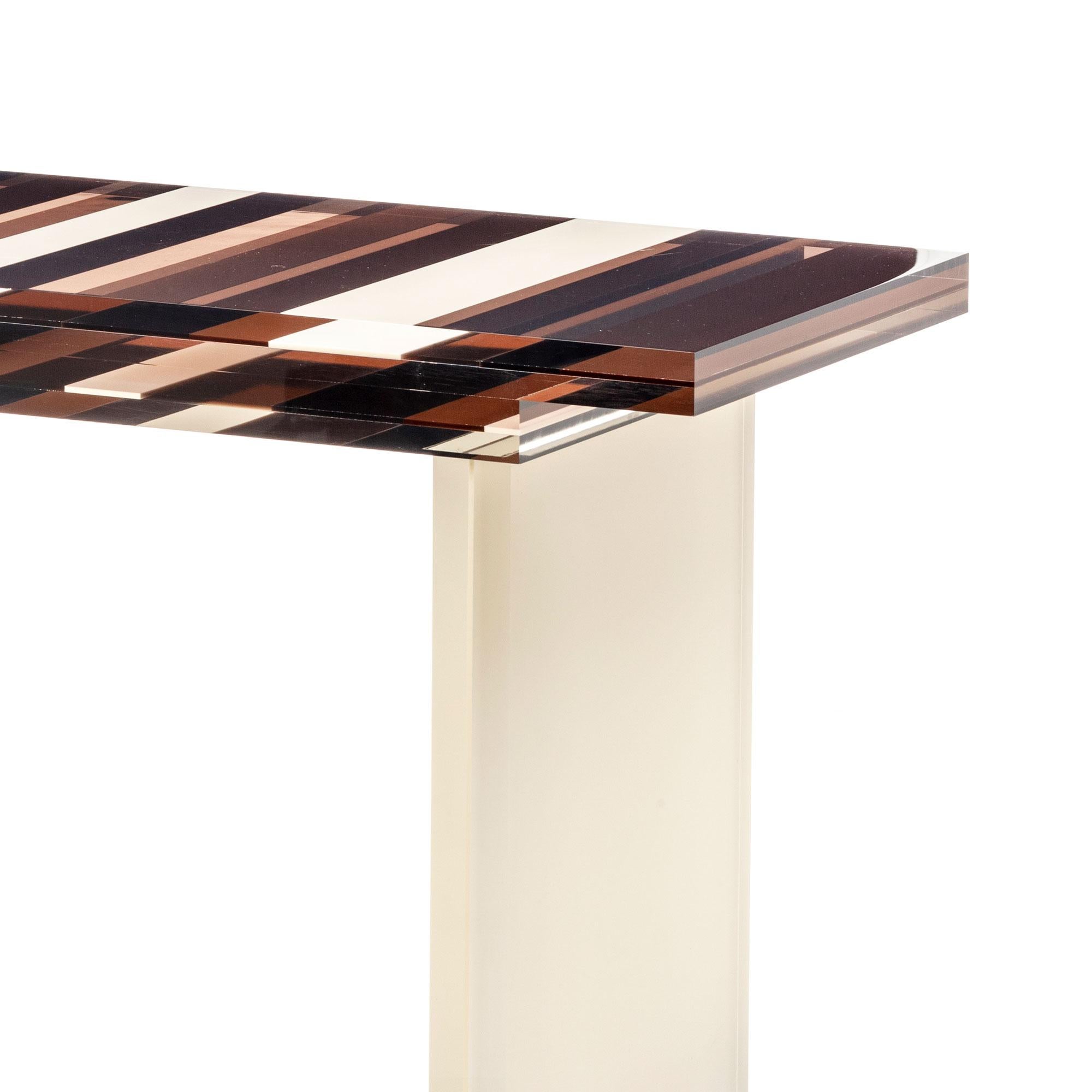 Moderne Table console de Charly Bounan en vente