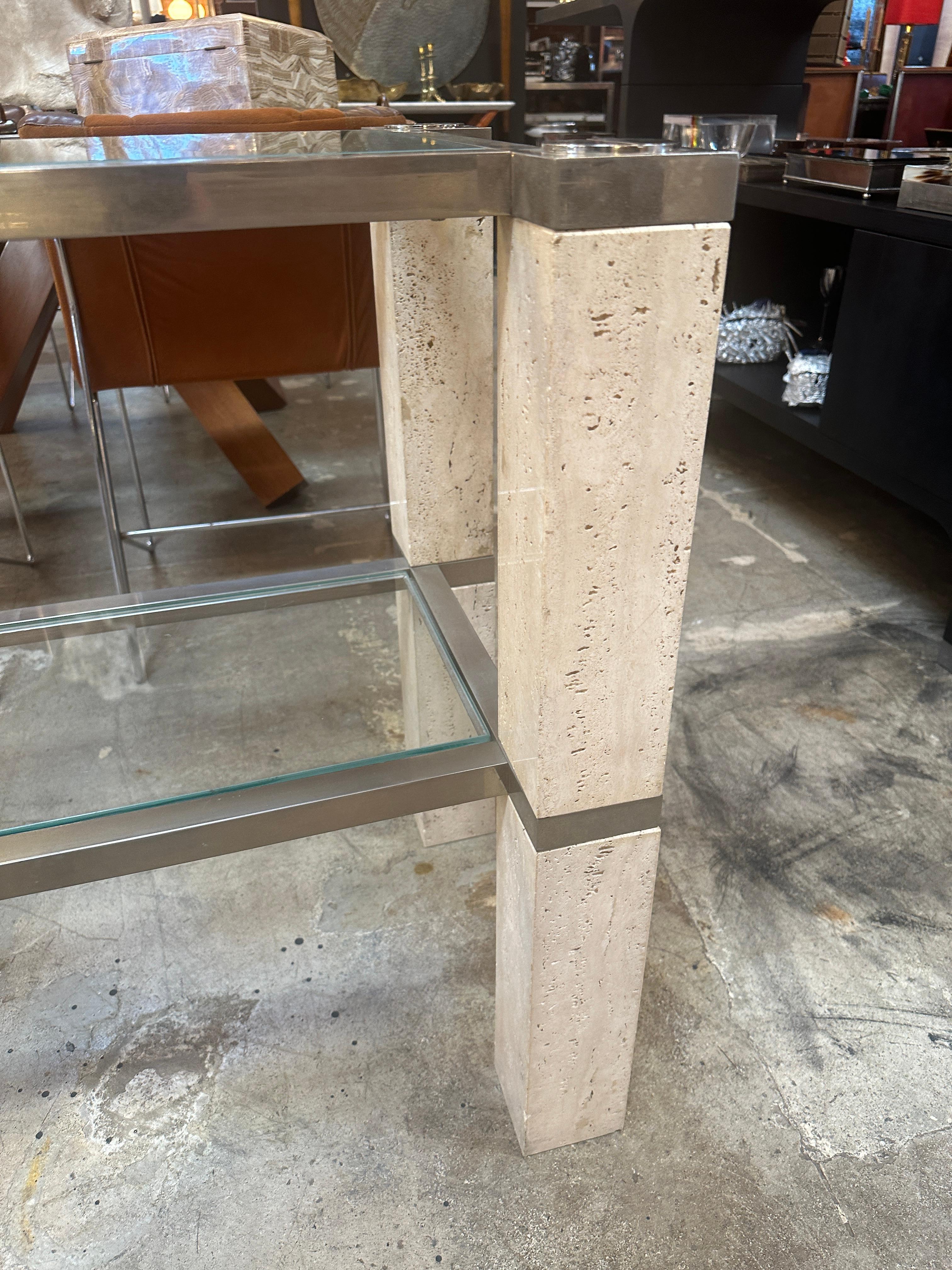 Mid-Century moderno Tavolino da salotto di François Catroux  per Angeletti Italia 1973 in vendita
