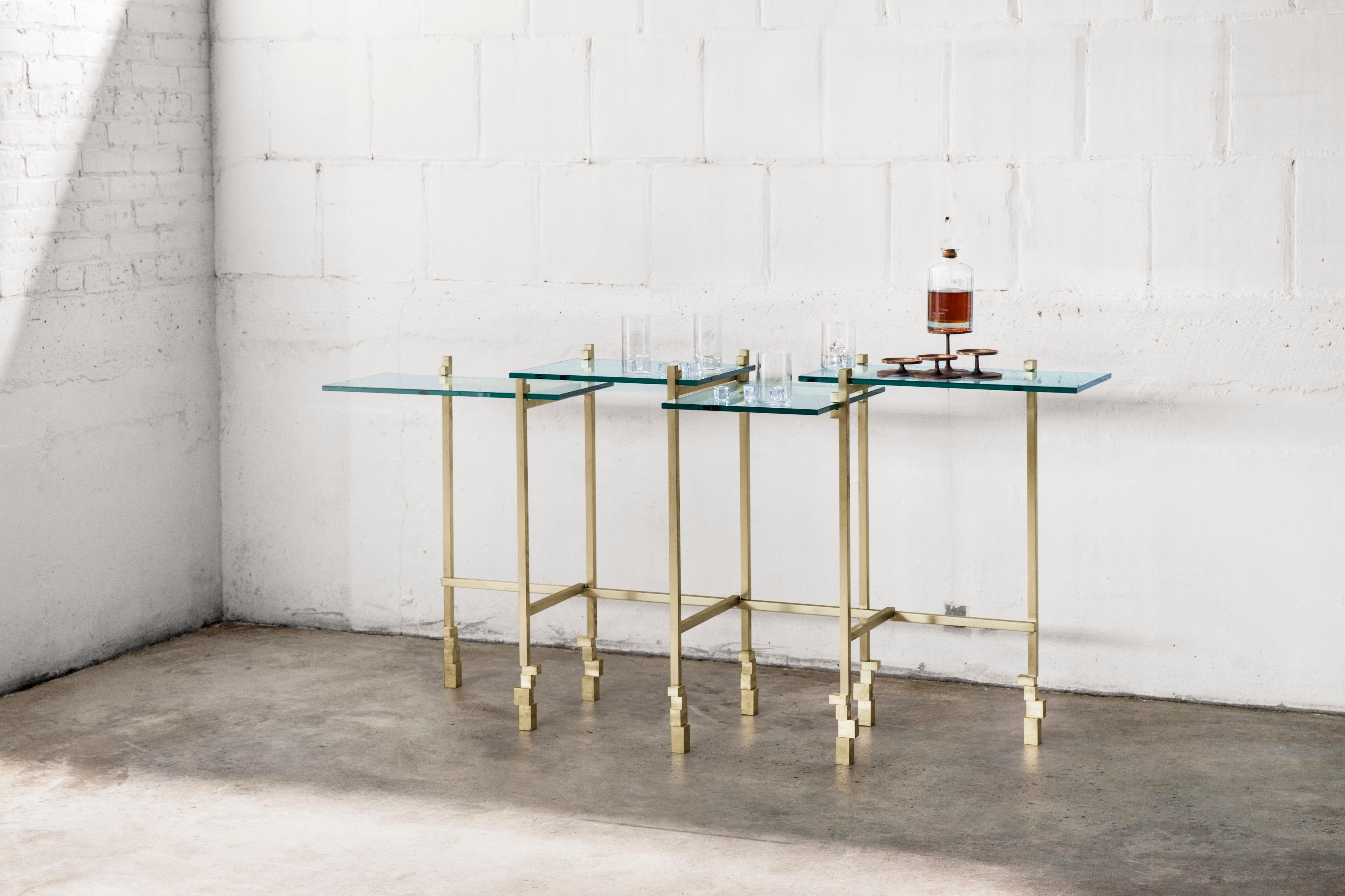 Post-Modern Console Table by Gentner Design For Sale