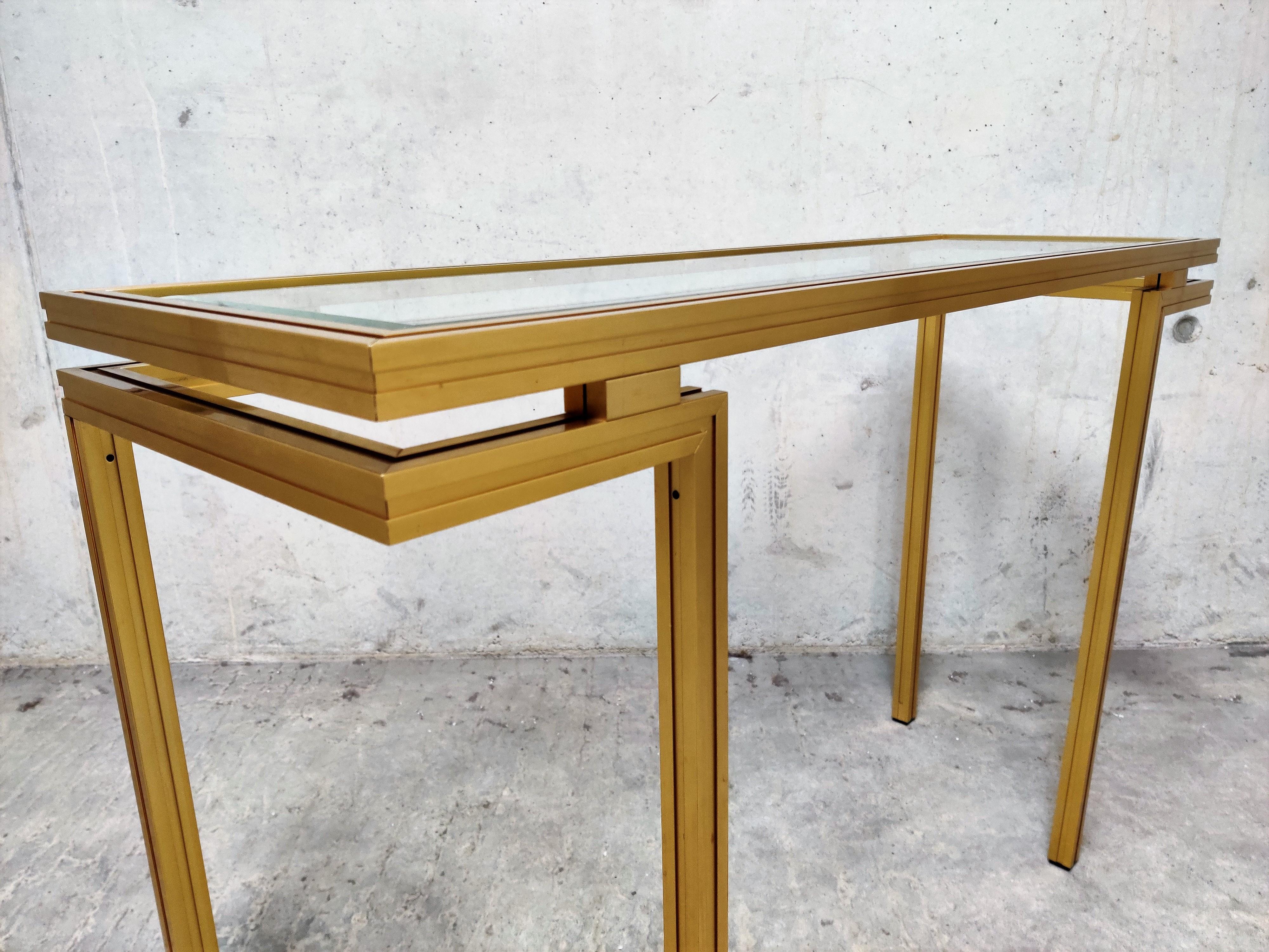 French Console table by Pierre Vandel, 1980s