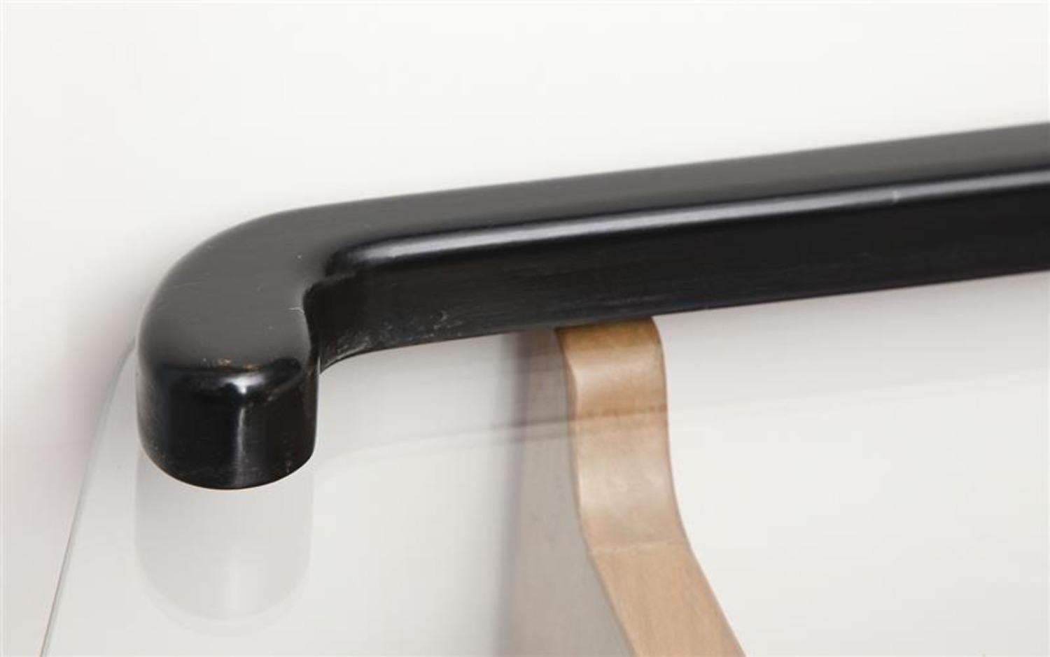 Glass Console Table by Ico Parisi For Sale