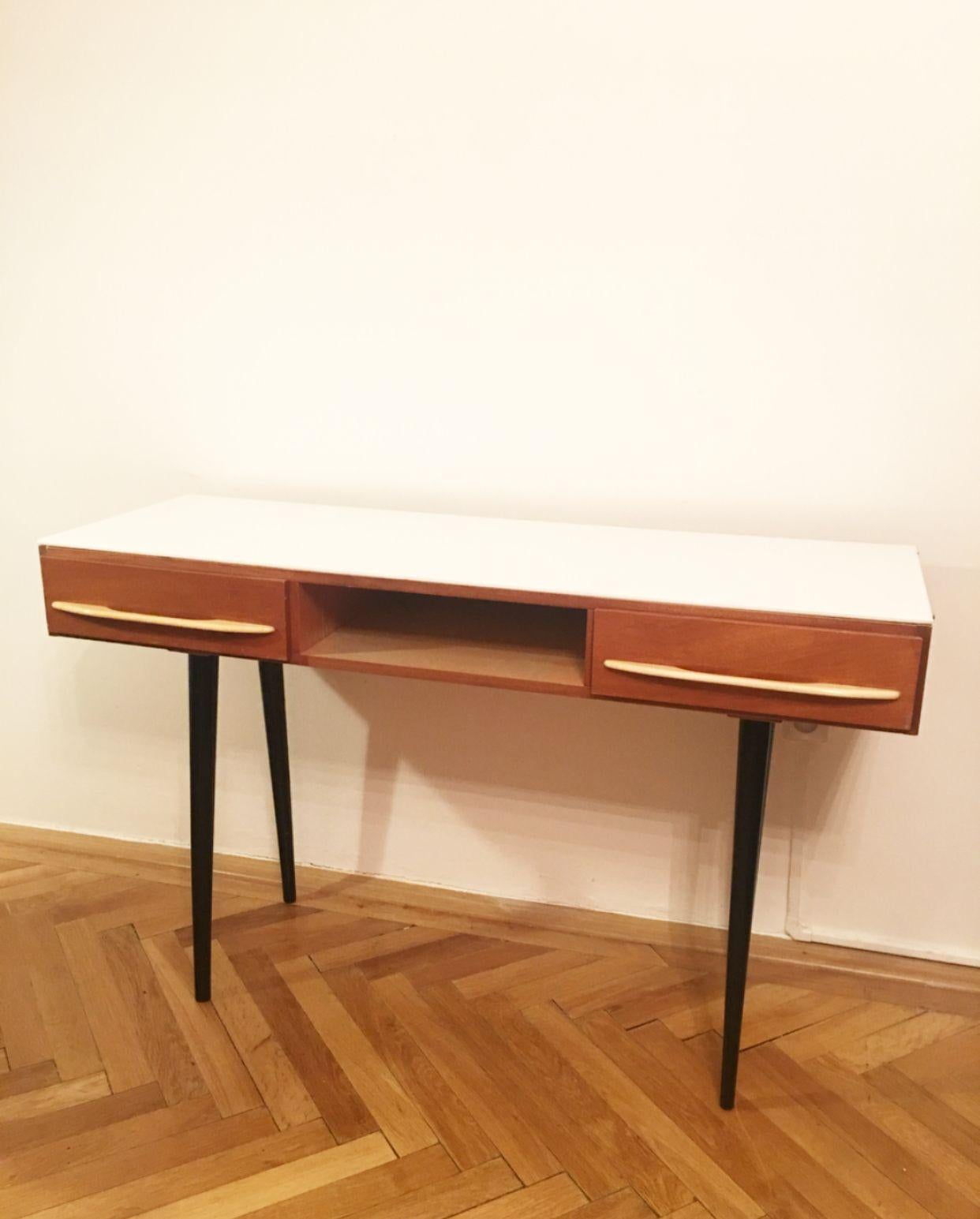 Console Table by Mojmir Pozar for Up Zavody, 1960s In Good Condition For Sale In Prague, CZ