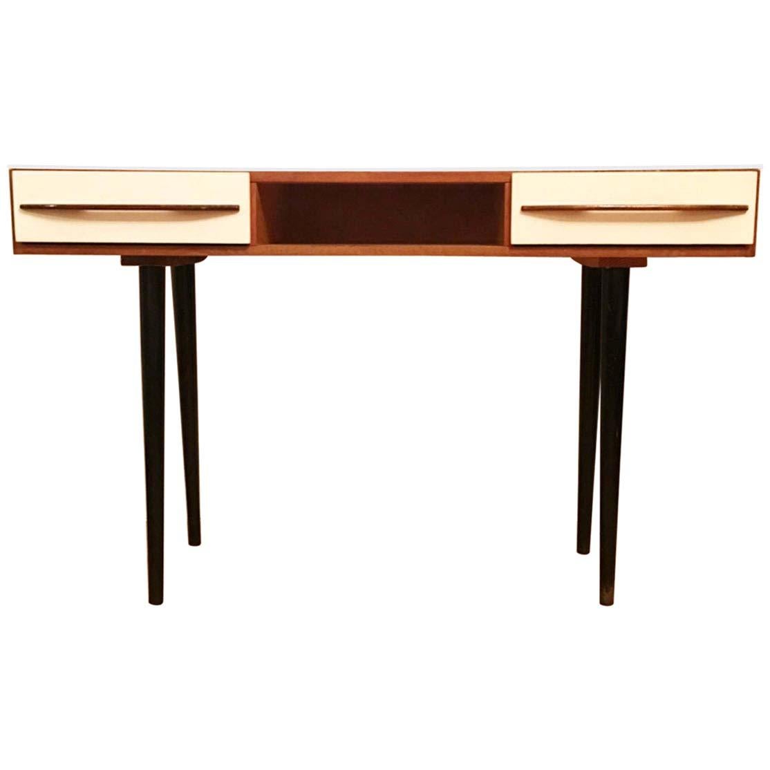 Console Table by Mojmir Pozar for UP Zavody, White For Sale