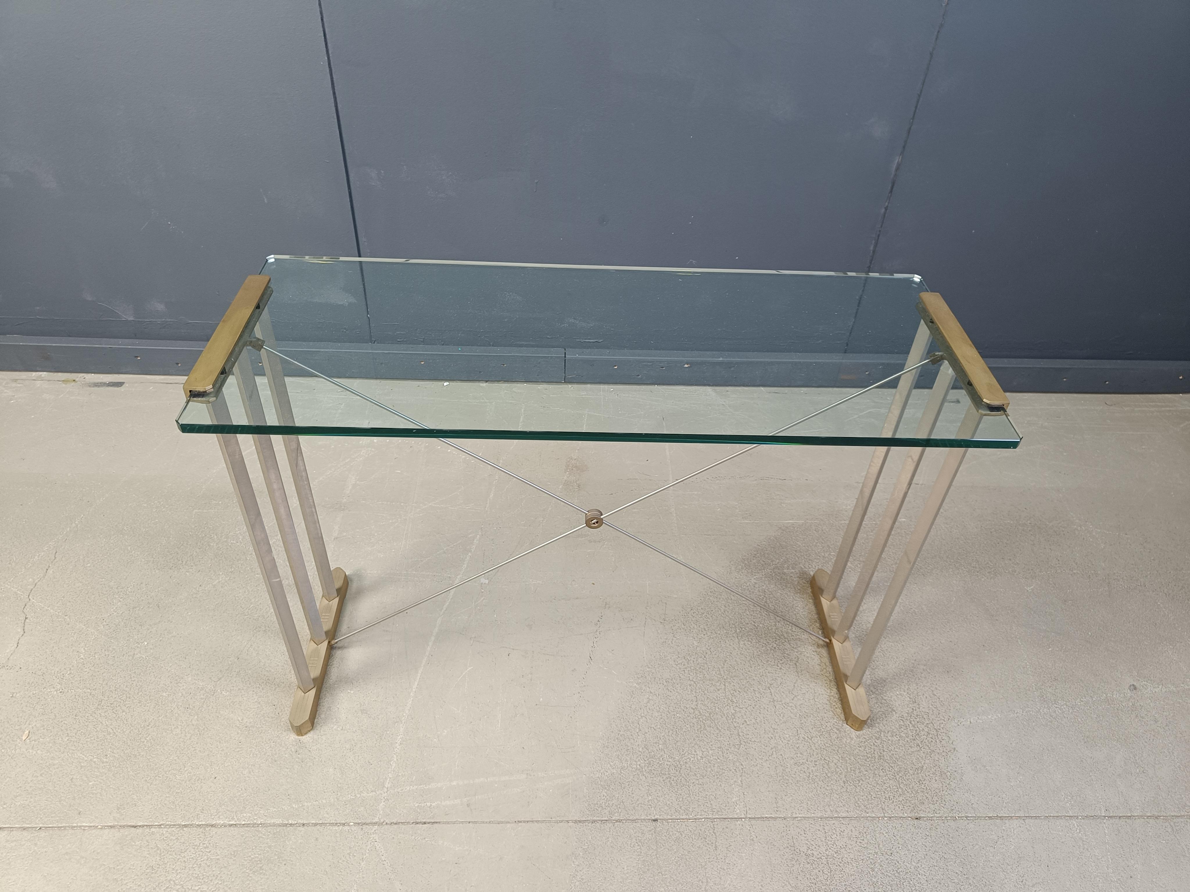 Console table by Peter Ghyczy, 1970s en vente 3