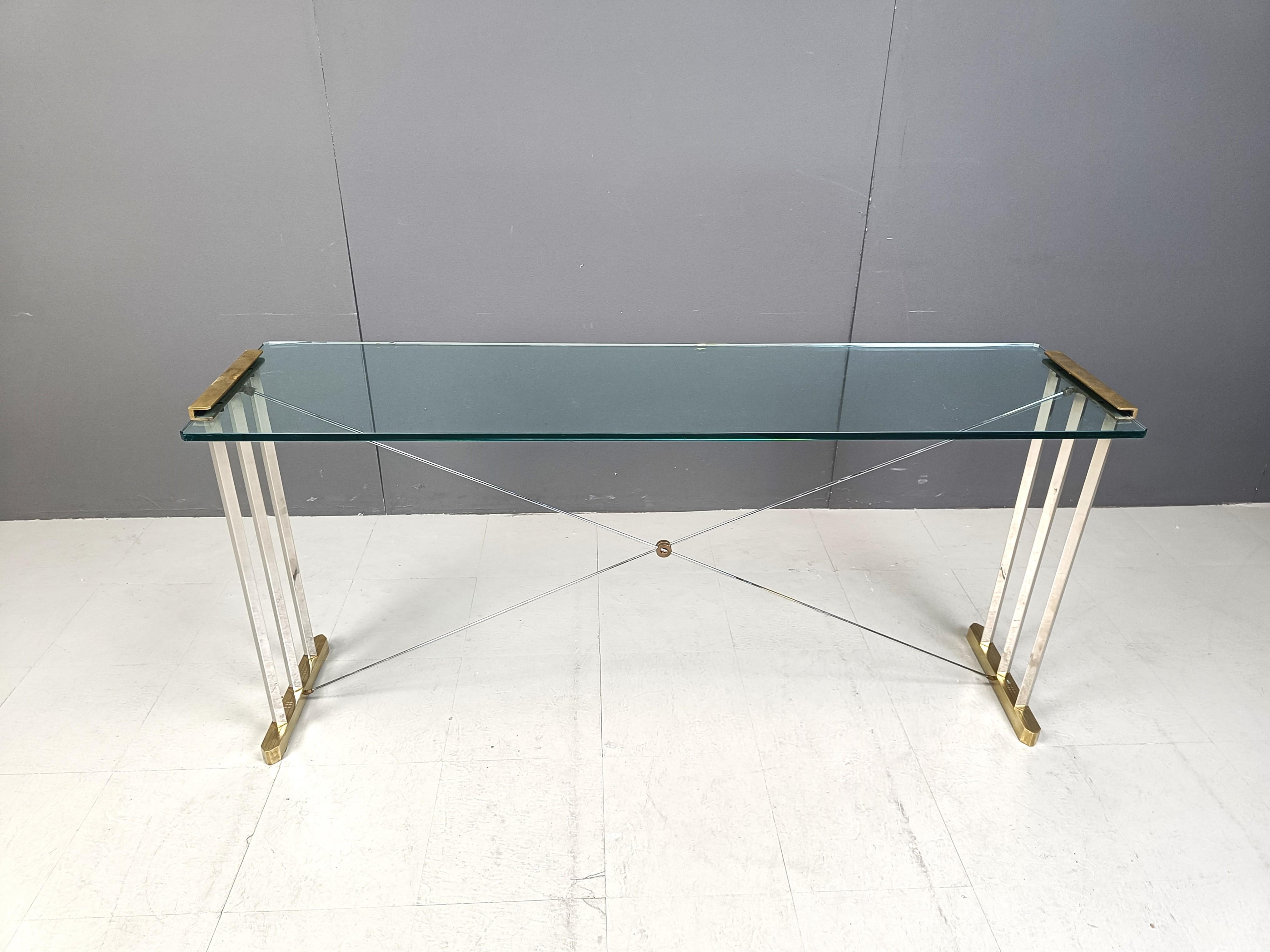 Mid-Century Modern Console table by Peter Ghyczy, 1970s For Sale