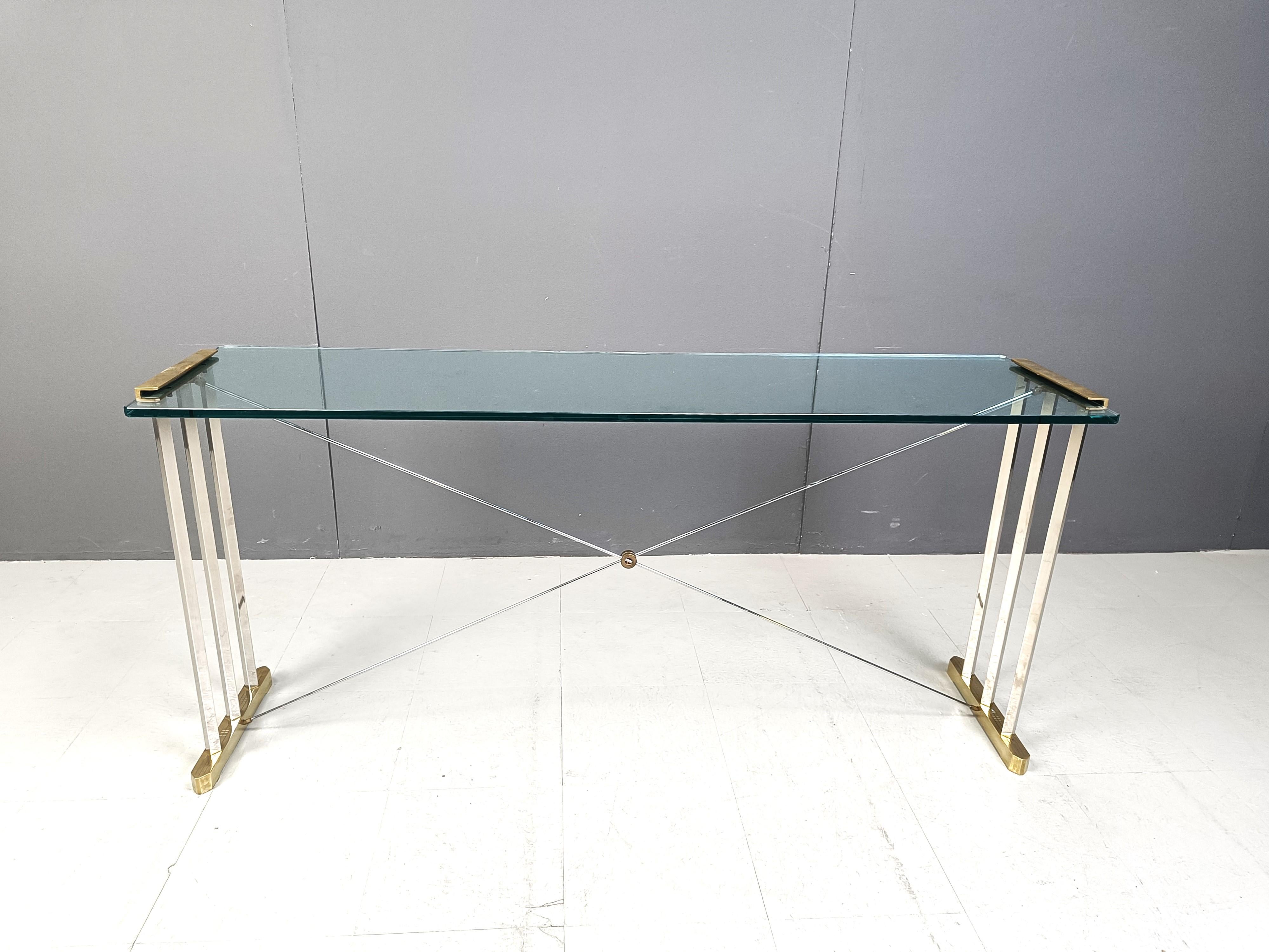 Dutch Console table by Peter Ghyczy, 1970s For Sale