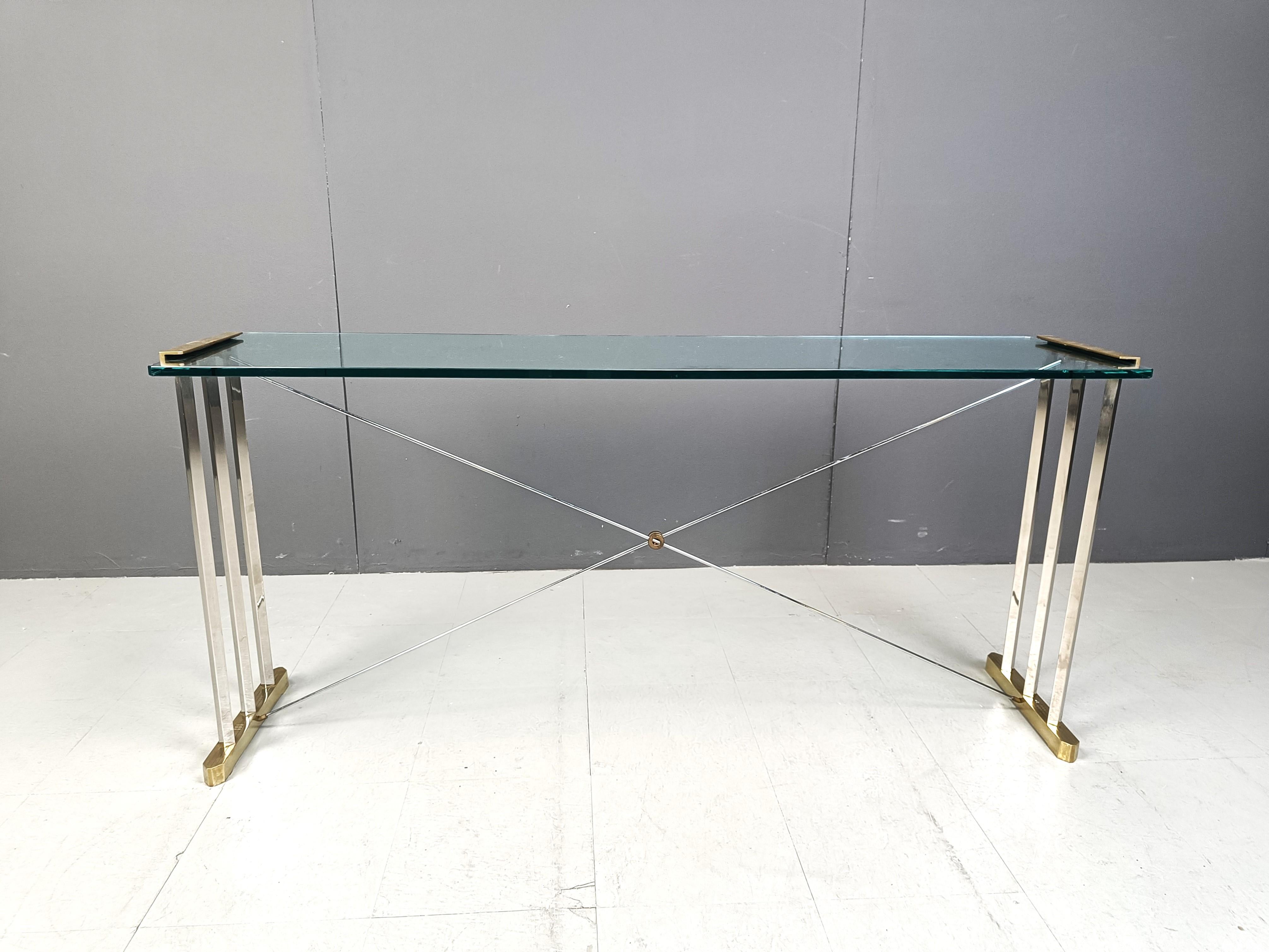 Console table by Peter Ghyczy, 1970s In Good Condition For Sale In Leuven, Vlaams Gewest