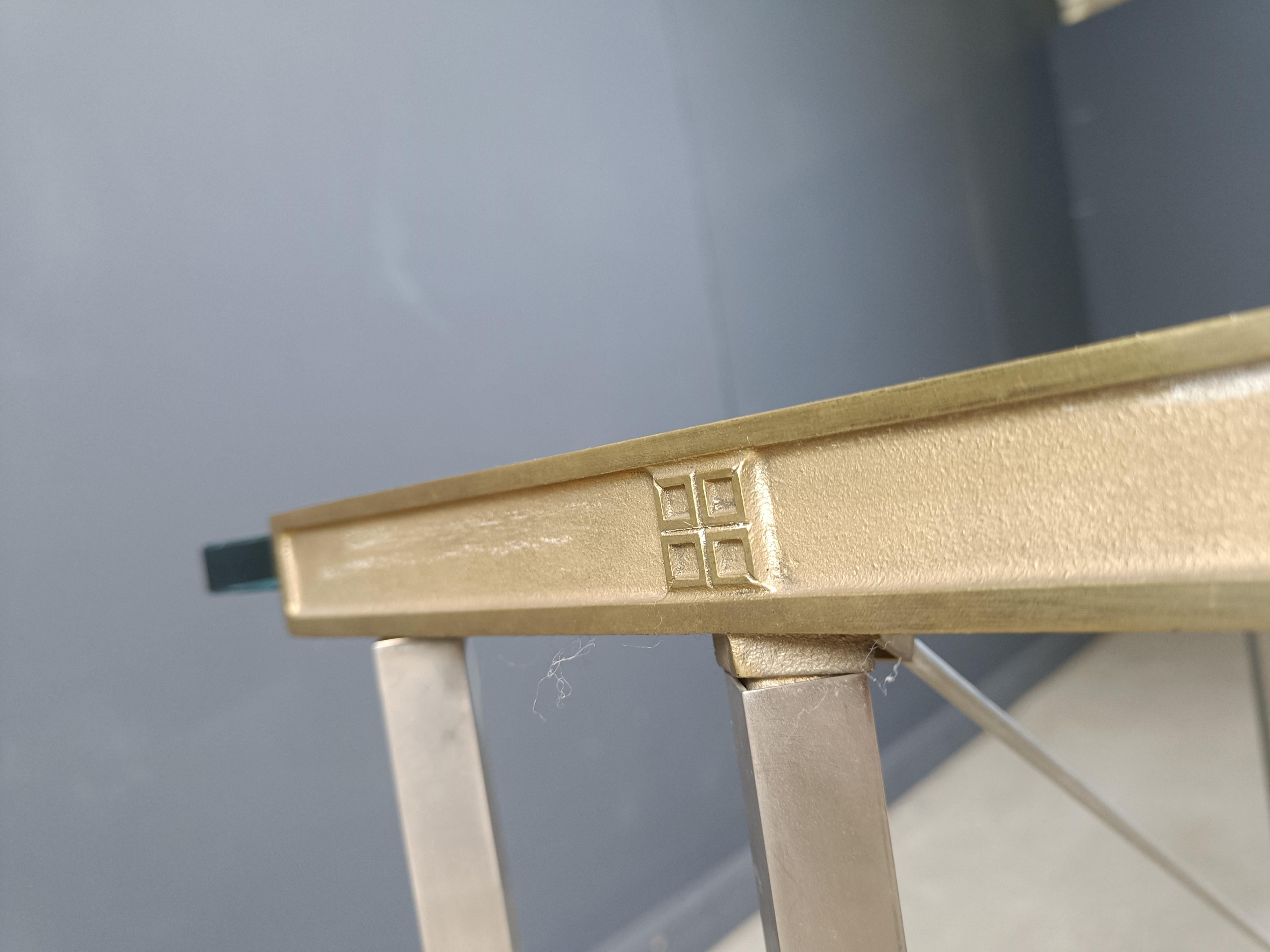 Fin du 20e siècle Console table by Peter Ghyczy, 1970s en vente