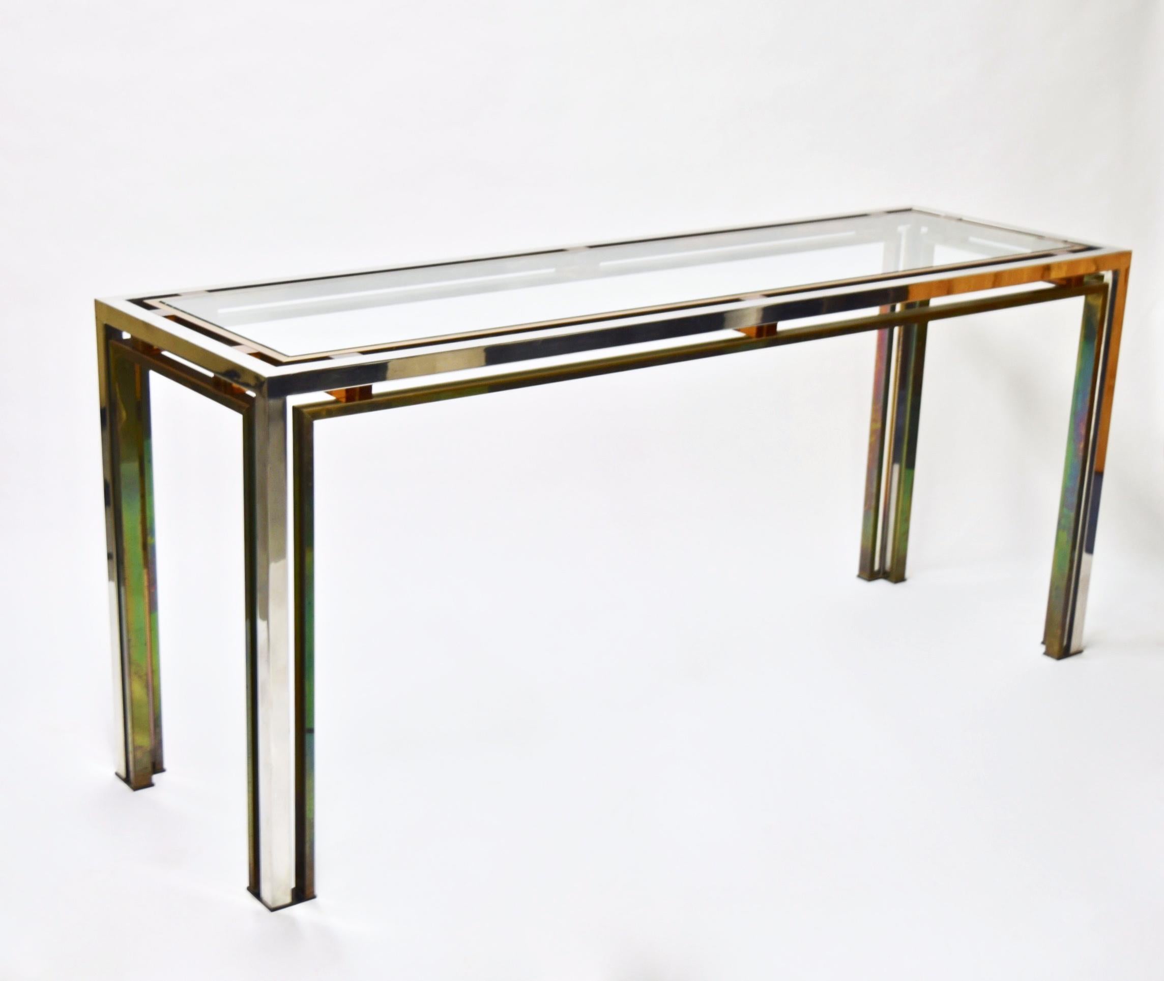 Console Table by Romeo Rega, Italy, circa 1969 In Good Condition In Jersey City, NJ