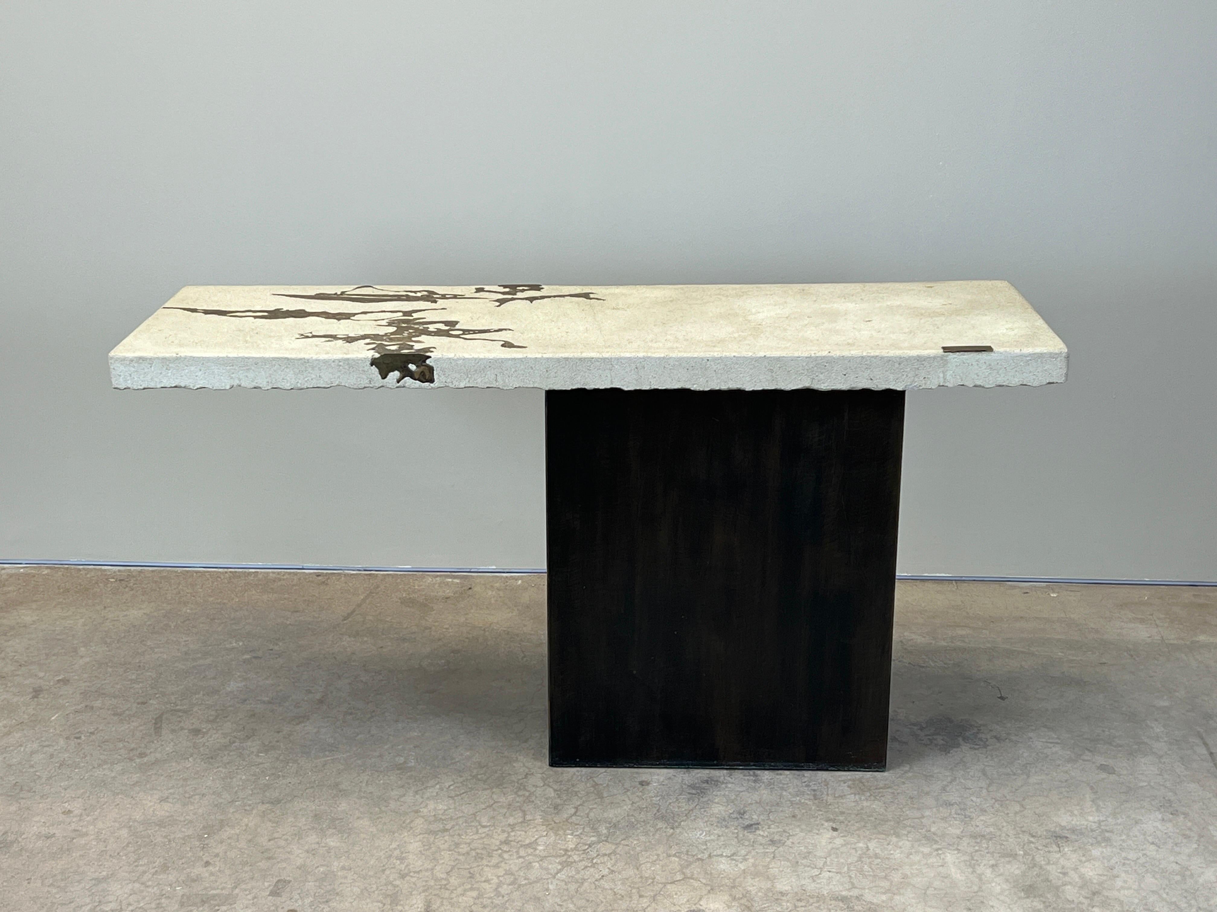 Late 20th Century Console Table by Silas Seandel For Sale