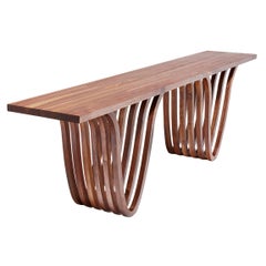 "Console Table" by Studio Craft Artist Adam Zimmerman, 21st Century