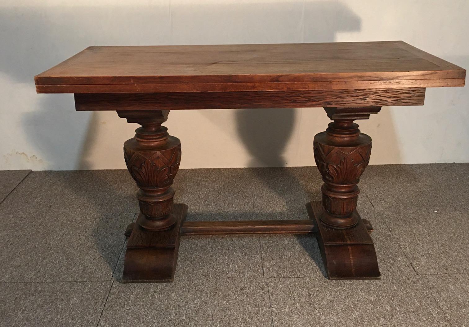 Sculpté Table console de Vittorio Valabrega, Italie, Art Moderne, vers 1930 en vente