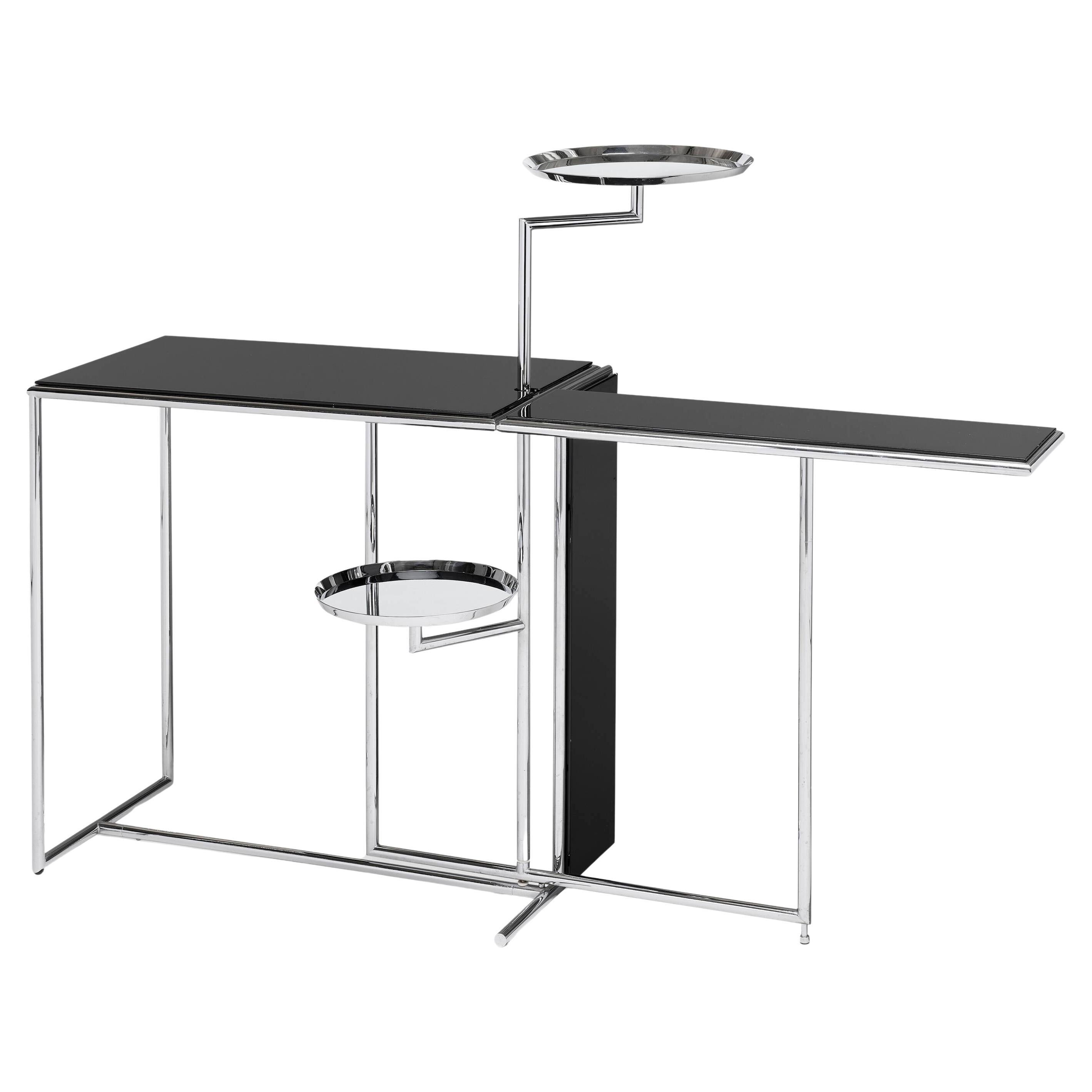 Console table ClassiCon Rivoli Table design Eileen Gray - Black