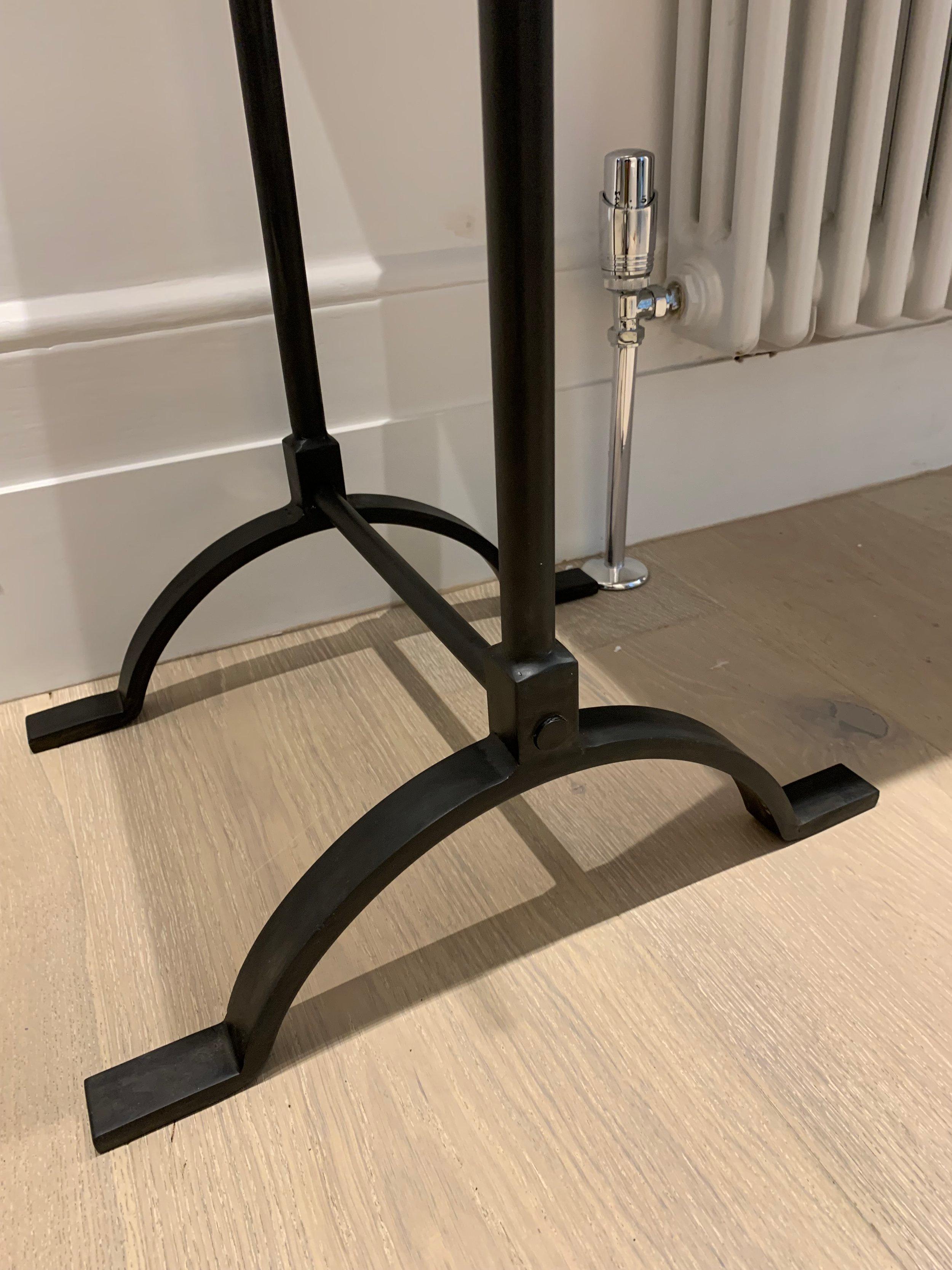 Bespoke console trestle table by Toad Gallery London - hand crafted and scalable For Sale 2